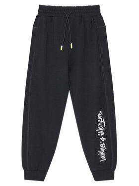 United Colors Of Benetton United Colors Of Benetton Teplákové kalhoty 33NVCF06D Černá Regular Fit