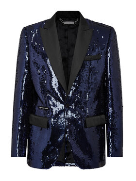 PHILIPP PLEIN PHILIPP PLEIN Sako 3611 Modrá Fitted Fit