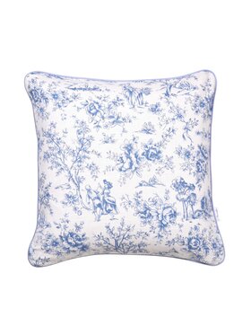 Roseberry Home Roseberry Home Poszewka dekoracyjna Toile de Jouy Blue Niebieski