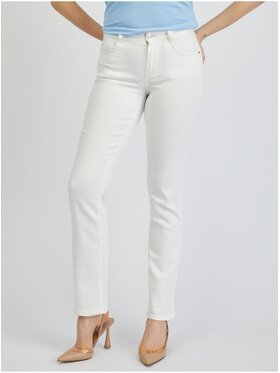 Orsay Orsay Jeansy 312175000000__38 Biały Straight Fit