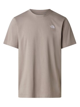 The North Face The North Face T-Shirt Evolution Simple Dome Tee Szary Regular Fit