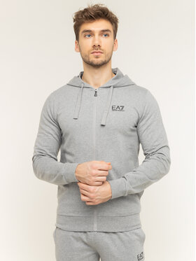EA7 Emporio Armani EA7 Emporio Armani Bluza 8NPM03 PJ05Z 3905 Szary Regular Fit
