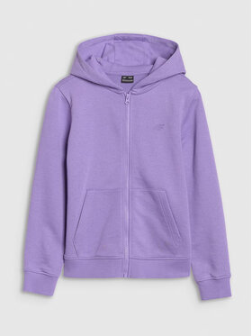 4F 4F Mikina 4FJWSS25TSWSF1706-051S Fialová Regular Fit