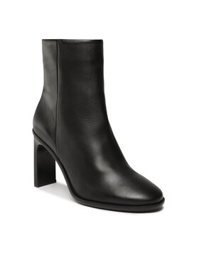 Calvin Klein Calvin Klein Bokacsizma Curved Stil Ankle Boot 90Hh HW0HW01601 Fekete
