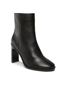 Calvin Klein Calvin Klein Ботильйони Curved Stil Ankle Boot 90Hh HW0HW01601 Чорний