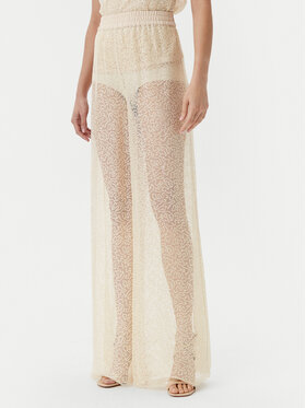 PINKO PINKO Pantaloni palazzo 105009 A2EX Bej Regular Fit