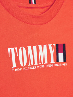 Tommy Hilfiger T-shirt KB0KB07788 D Narančasta Regular Fit