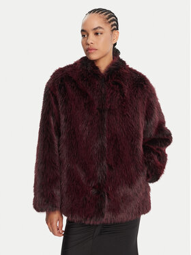 Patrizia Pepe Patrizia Pepe Krzno 8O0197 E072 Bordo rdeča Regular Fit
