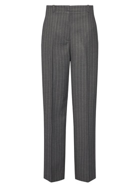 Tommy Hilfiger Tommy Hilfiger Stoffhose WW0WW47550 Grau Wide Leg