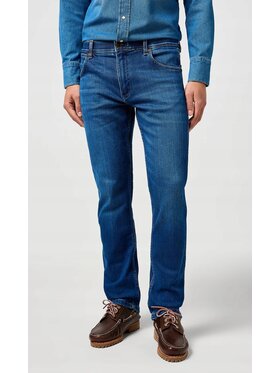 Wrangler Wrangler Jeansy Greensboro Niebieski Regular Fit