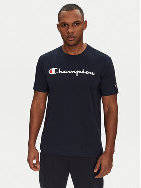 Champion Champion Marškinėliai 220256 Tamsiai mėlyna Standard Fit