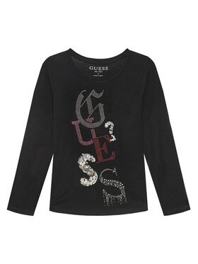 Guess Guess Блузка J5YI14 KAPO0 Чорний Regular Fit
