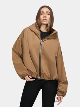 MADE BY SOCIETY MADE BY SOCIETY Kurtka anorak NOMAD CHROMA Jacket - J27107 Brązowy Basic Fit