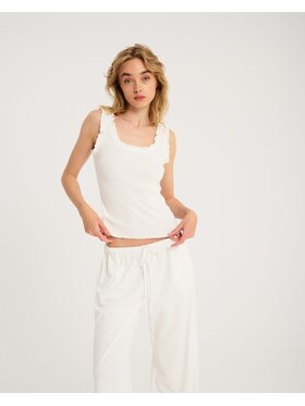 Le Songe Le Songe Top KLARA Biały Regular Fit