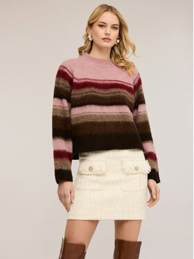 Motivi Motivi Cardigan M294W004010N0R6 Rosa Regular Fit