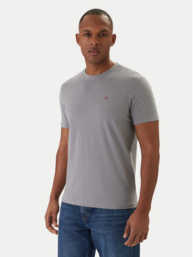 Napapijri Napapijri Тишърт Salis NP0A4H8D Сив Regular Fit