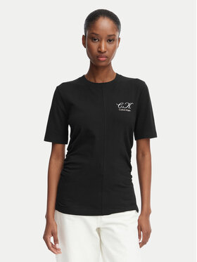 Calvin Klein Jeans Calvin Klein Jeans Тишърт LV047G808G Черен Slim Fit