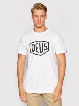 Deus Ex Machina Deus Ex Machina T-Shirt Shield DMW41808E Weiß Regular Fit