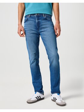 Wrangler Wrangler Jeansy Larston Niebieski Slim Fit