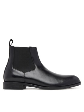 BOSS BOSS Kotníková obuv s elastickým prvkem Tayil 50552489 Černá