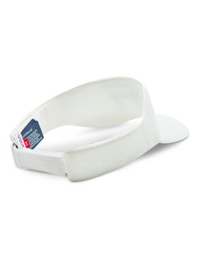 Tommy Jeans Športni Trak S šiltom Spring Break Visor AW0AW14600 Bela