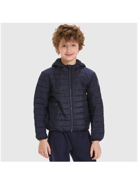 Diadora Diadora Kurtka przejściowa DIADORA JU.HOODIE LIGHT JACKET Granatowy Regular Fit