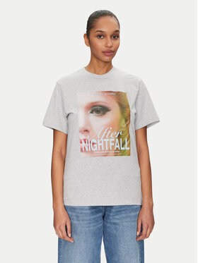 HUGO HUGO T-shirt Vintage 50534545 Siva Boxy Fit