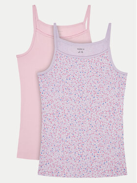 NAME IT NAME IT Set 2 topuri 13232983 Colorat Regular Fit