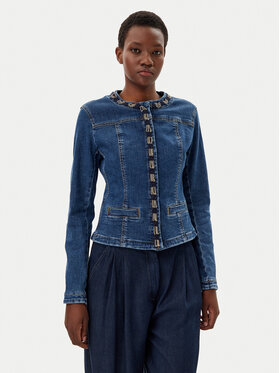 Liu Jo Liu Jo Jeansová bunda UA5135 D4448 Modrá Regular Fit