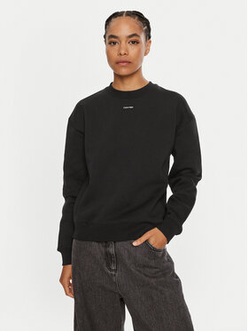 Calvin Klein Calvin Klein Felpa Nano Logo K20K208329 Nero Regular Fit