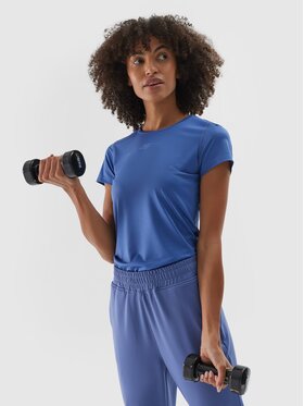 4F 4F Maglietta tecnica 4FWAW24TFTSF1011-31S Blu Regular Fit