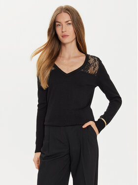 Morgan Morgan Sweater 242-MCOURSE Fekete Regular Fit