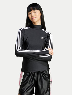 adidas adidas Palaidinė adicolor 3-Stripes IZ3200 Juoda Slim Fit