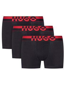 HUGO HUGO Set od 3 para bokserica 50545667 Crna