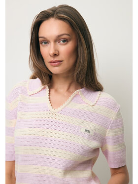BIZUU BIZUU Sweter PELLA Różowy Standard Fit