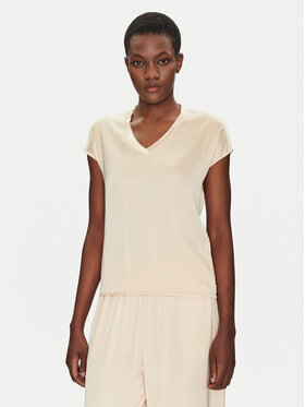 ViCOLO ViCOLO Bluse TD0009 Beige Relaxed Fit