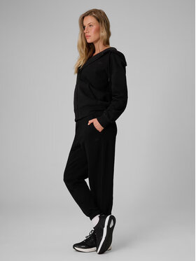 4F 4F Spodnie dresowe MIDSHOP TEXTILE Czarny Regular Fit