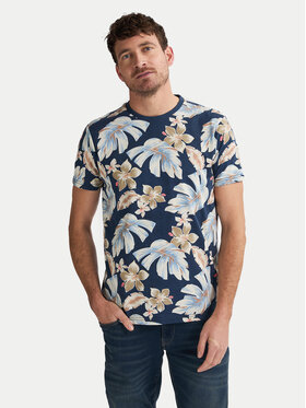 Petrol Industries Petrol Industries T-Shirt M-1050-TSR655 Granatowy Regular Fit