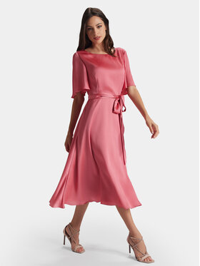Swing Swing Коктейльна сукня 5AG14500 Рожевий Regular Fit