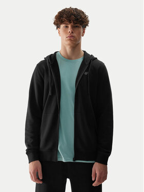 4F 4F Sweatshirt 4FWSS24TSWSM0951 Schwarz Regular Fit