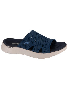 Skechers Skechers Klapki Skechers Go Walk Flex Sandal - Elation Granatowy
