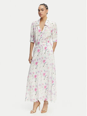 Luisa Spagnoli Luisa Spagnoli Rochie tip cămașă Pietanza 543224 Crem Regular Fit