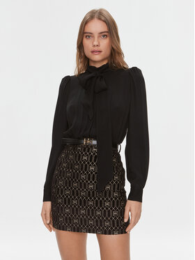 Elisabetta Franchi Elisabetta Franchi Kleid für den Alltag AB-475-37E2-5469 Schwarz Regular Fit