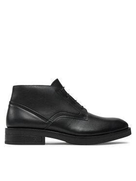 Tommy Hilfiger Tommy Hilfiger Μποτίνια Tl Lth Boot FM0FM05265 Μαύρο