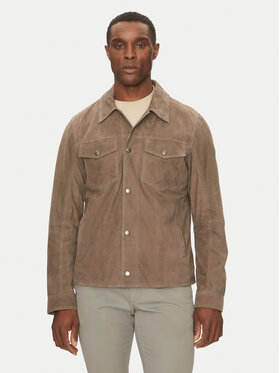 JOOP! Jeans JOOP! Jeans Шкіряна куртка 15 Georg 80000766 Бежевий Regular Fit