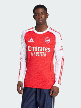 adidas adidas Koszulka techniczna Arsenal 25/26 Long Sleeve Home Jersey Czerwony Slim Fit