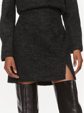 Rinascimento Rinascimento Mini sukně CFC0116874003 Černá Regular Fit