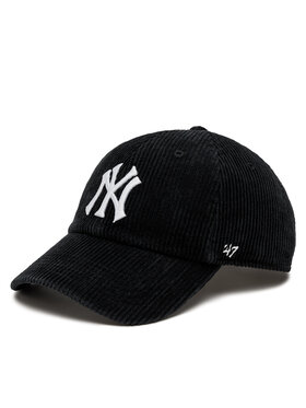 47 Brand 47 Brand Czapka z daszkiem MLB New York Yankees Thick Cord 47 B-THCKC17EWS-BK Czarny
