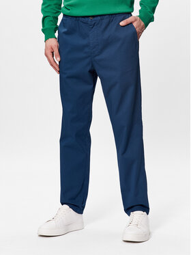 United Colors Of Benetton United Colors Of Benetton Szövet nadrág 4UN4UF01N Kék Slim Fit