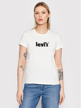 Levi's® Levi's® T-Shirt The Perfect 17369-1755 Weiß Regular Fit